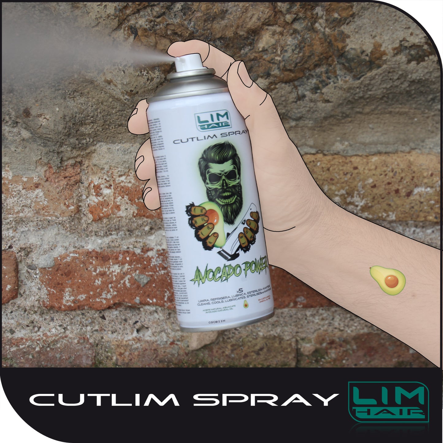 CUTLIM SPRAY med AVOCADO POWER