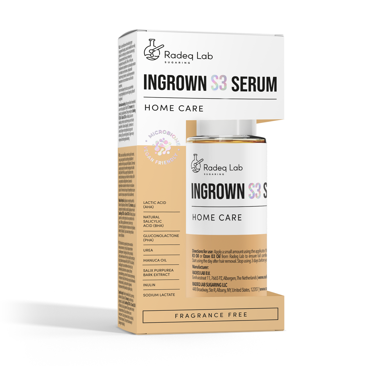 Ingrown S3 Serum Display 12×50 ml