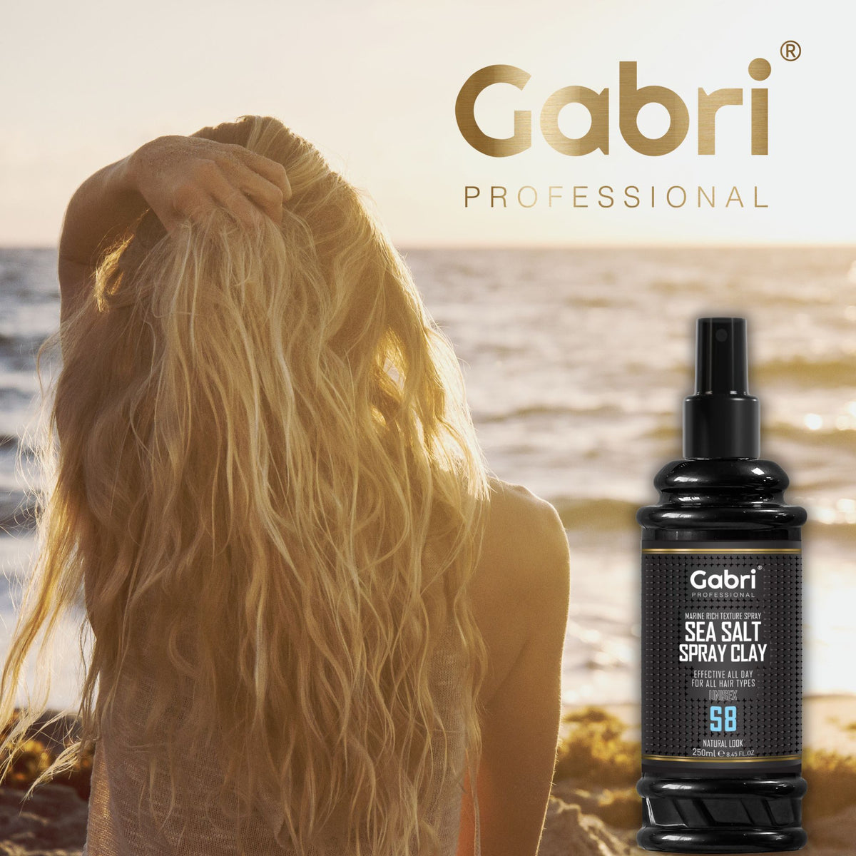 Sea Salt Spray Clay S8 Natural Look