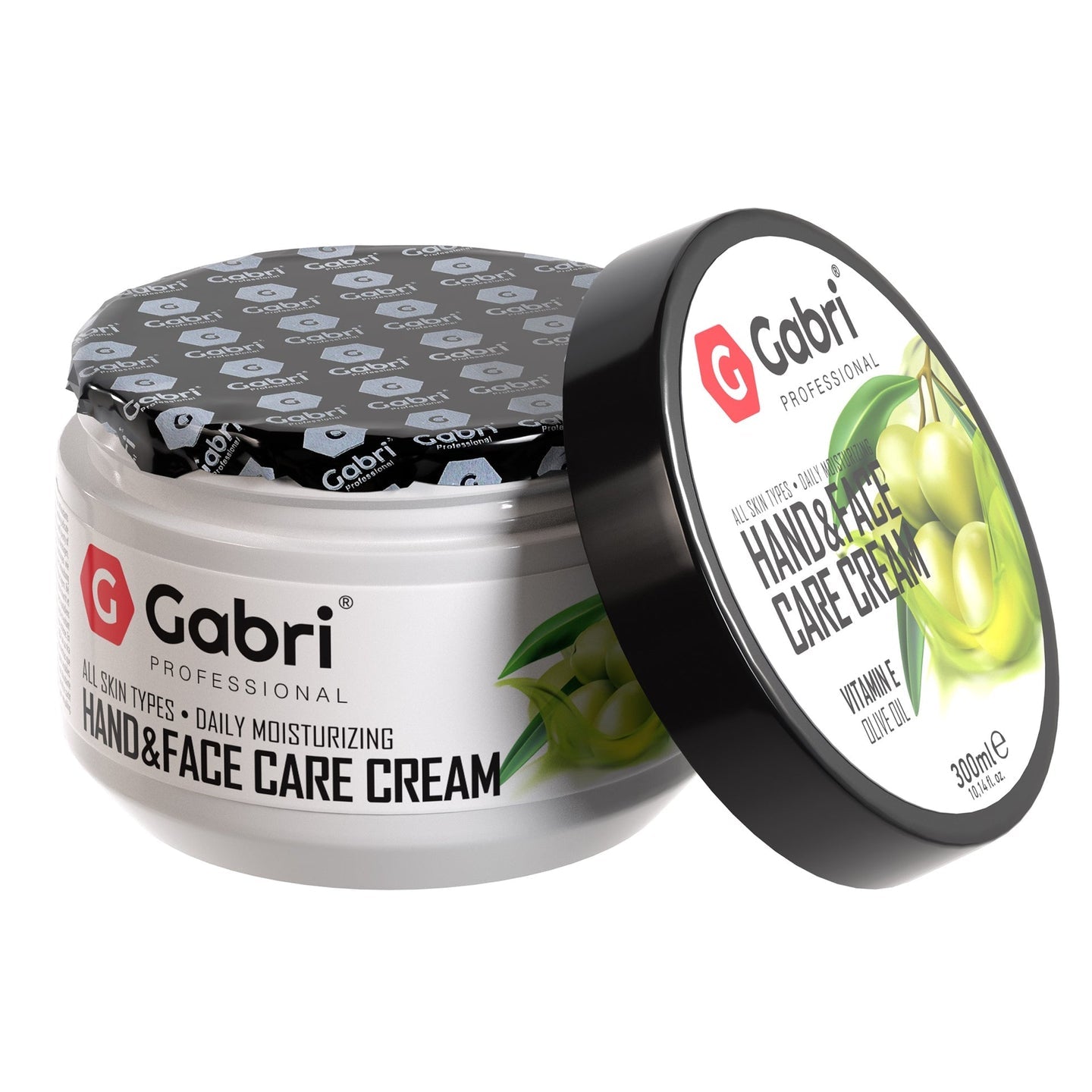 Gabri Professional - Hand & Face Care Cream Olive Oil 300ml