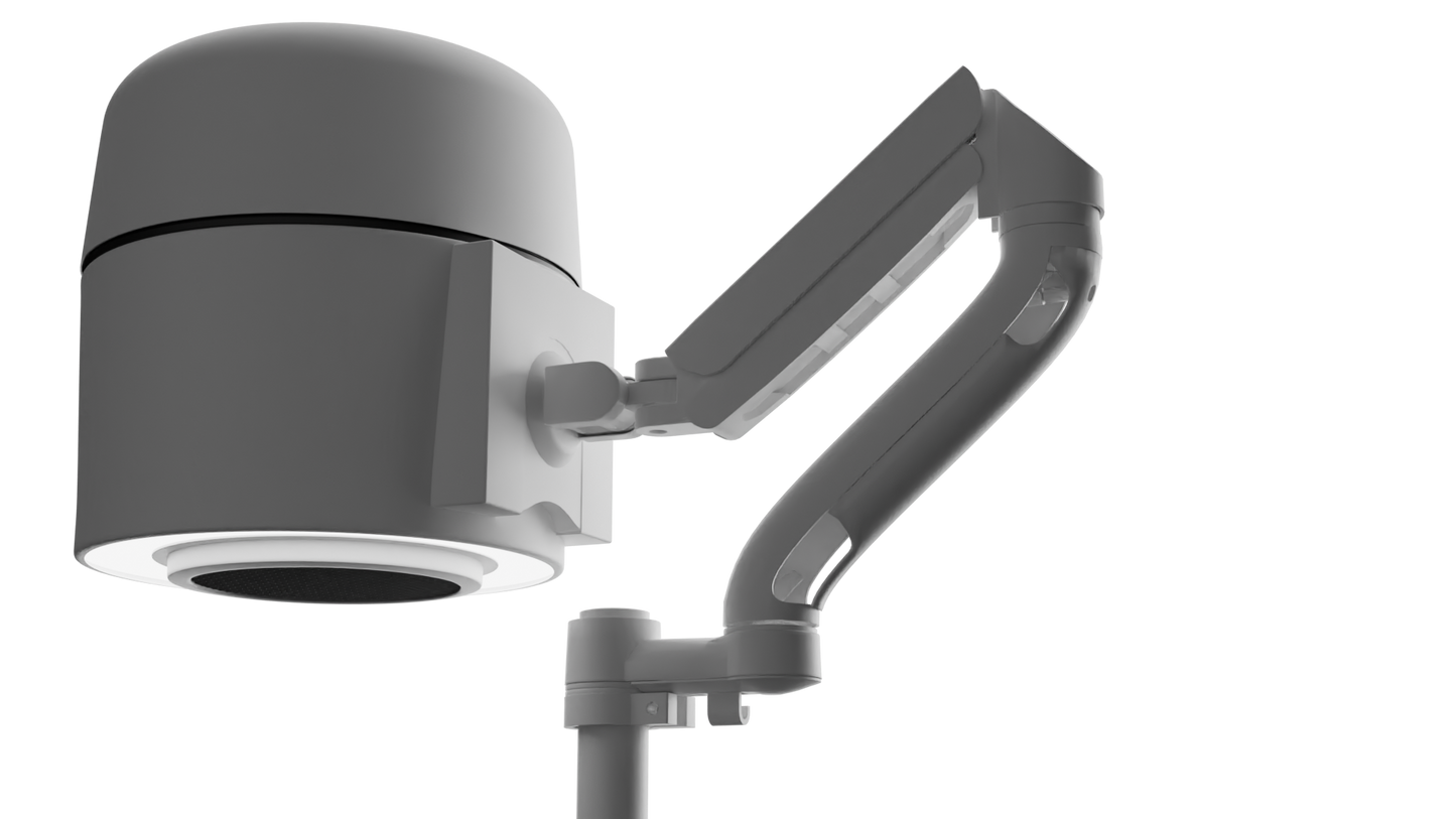 4Blanc Maéstro vifte+lampe