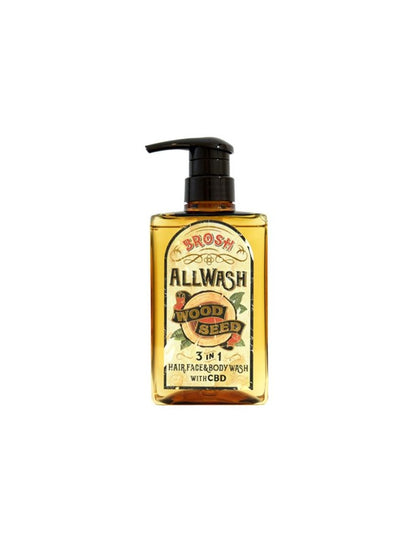 BROSH ALL WASH WOOD SEED CBD 3 IN 1 – 400ML