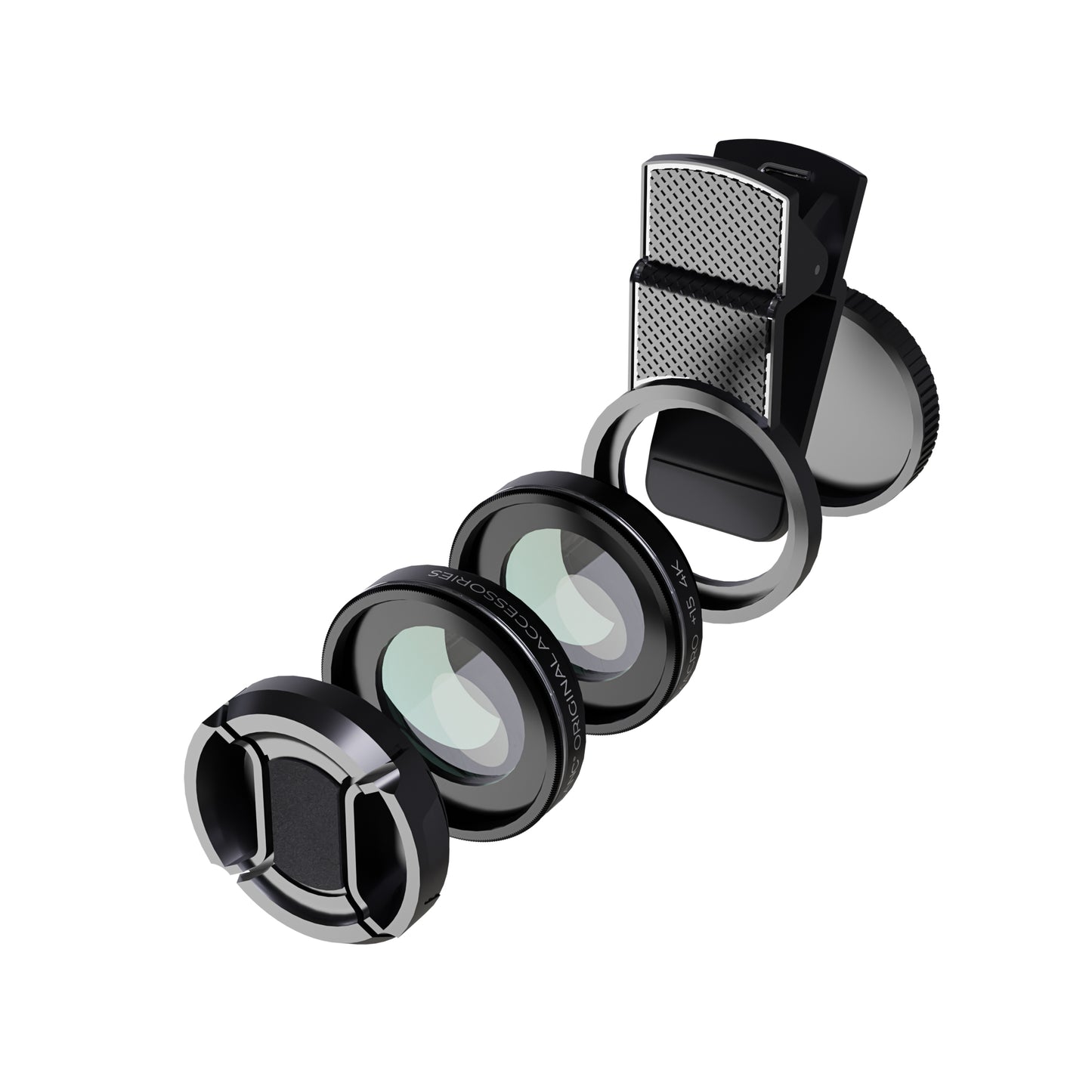 Macro 30x Photo Lens 4blanc