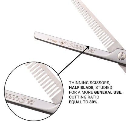 Kiepe - 2155 Sonic Ergo Anatomic Thinning Saks 6 tommer (16 cm)