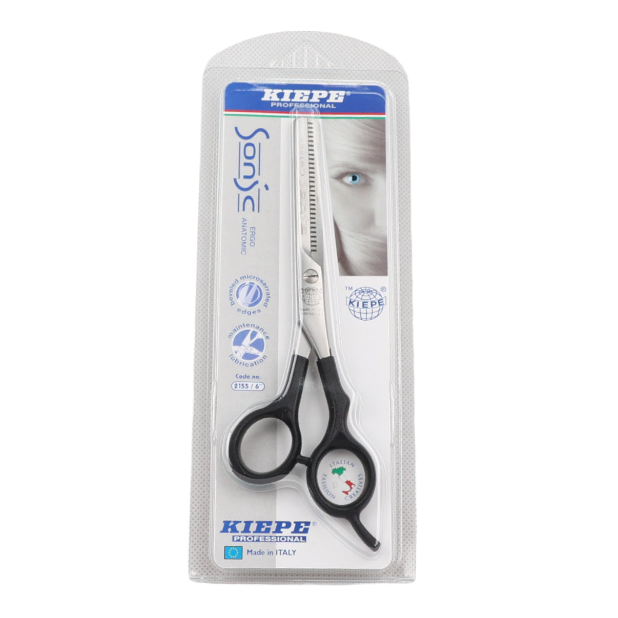 Kiepe - 2155 Sonic Ergo Anatomic Thinning Saks 6 tommer (16 cm)
