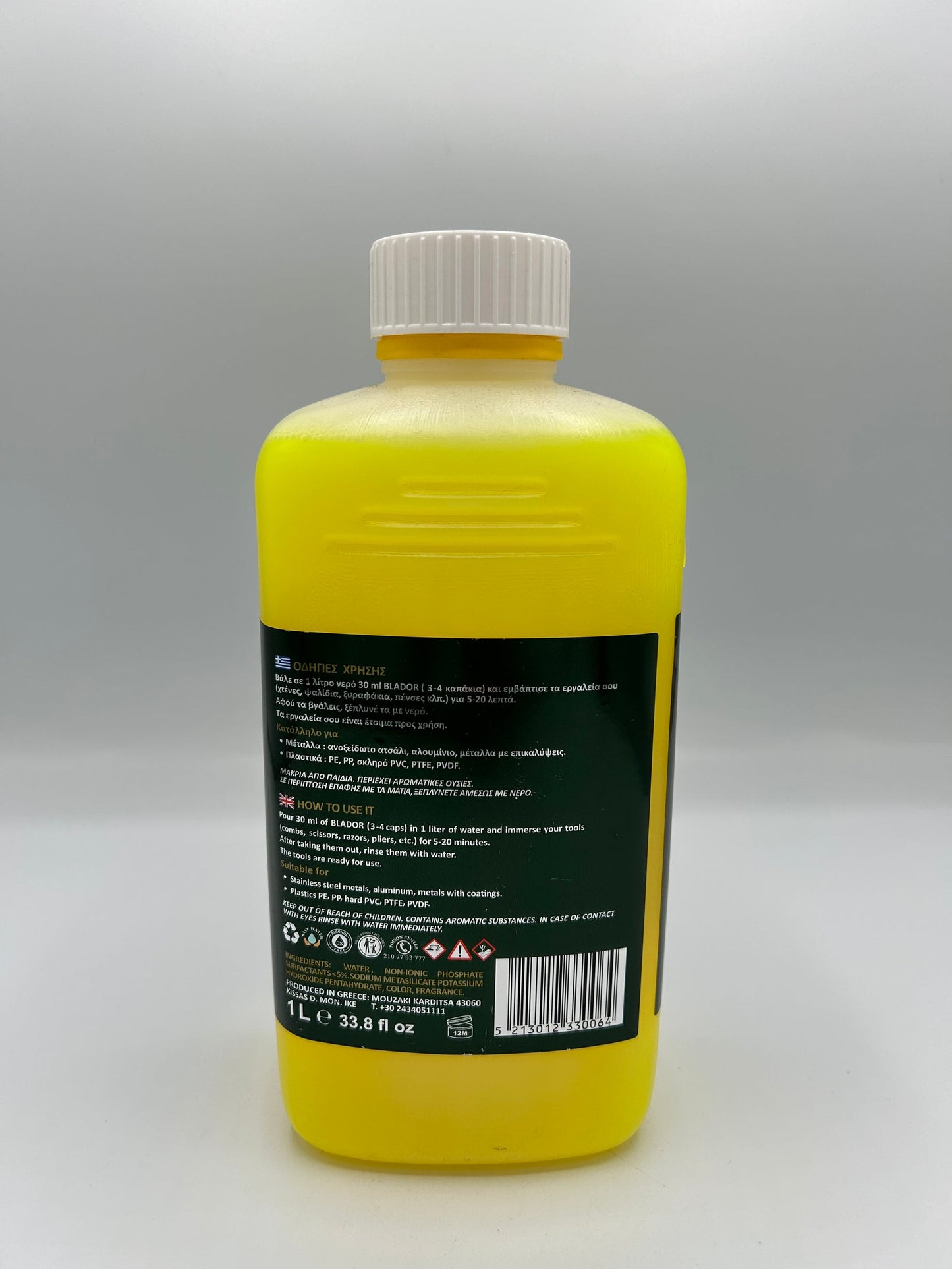 Desinfiseringsmiddel Rengjøringsmiddel Flytende Gul