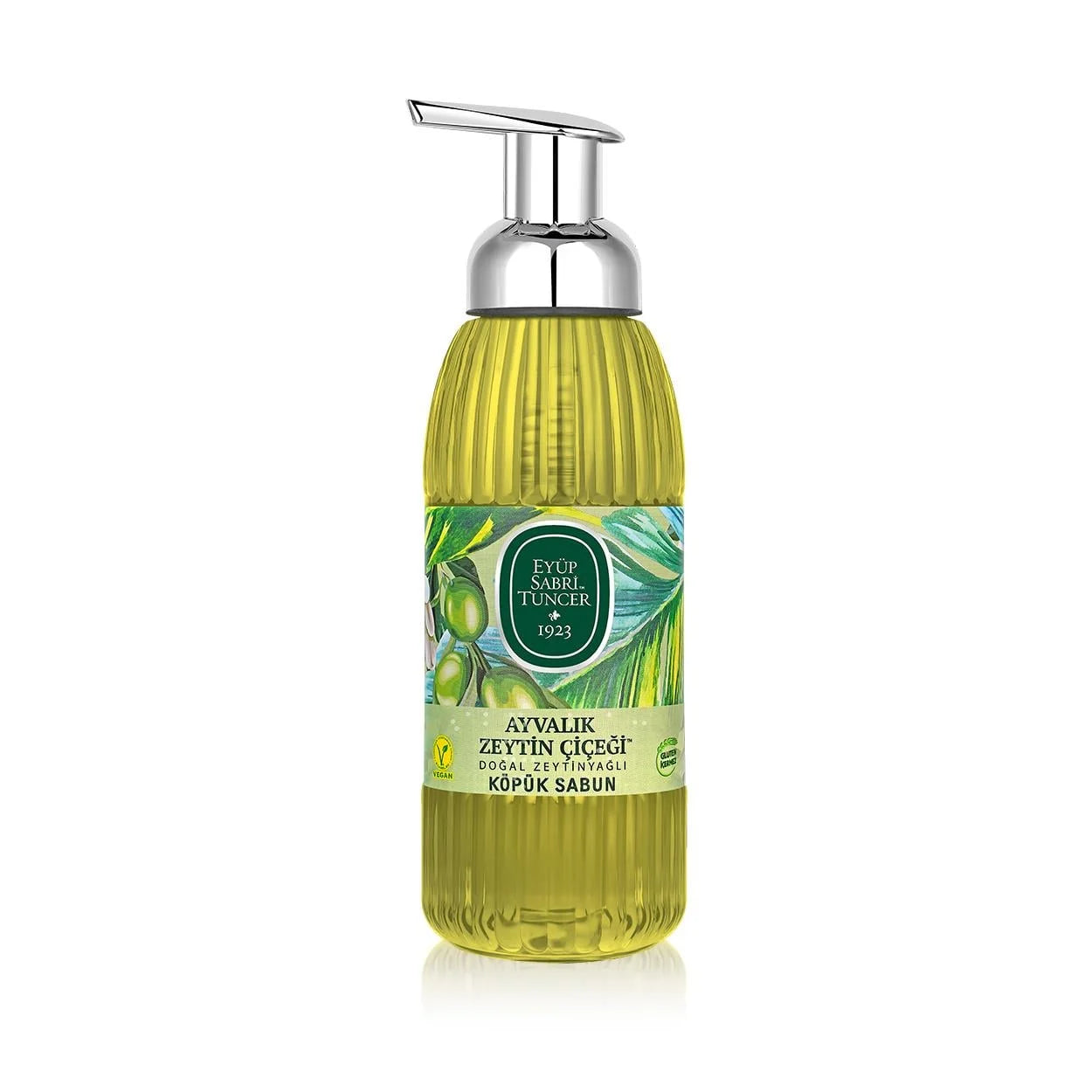 Ayvalık Olivenblomst Skumsåpe med Naturlig Olivenolje 500 ml