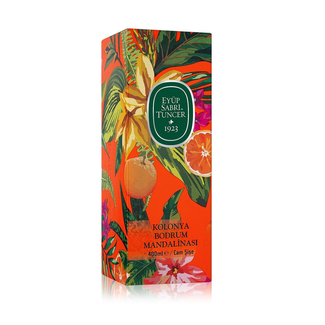 Bodrum Mandarin Cologne 400 ml – Glassflaske