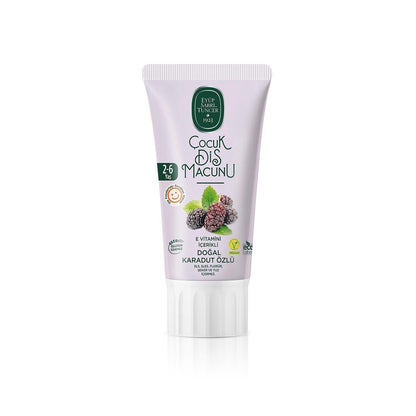 Barnetannkrem med Naturlig Bjørnebærekstrakt 2–6 år 60 ml