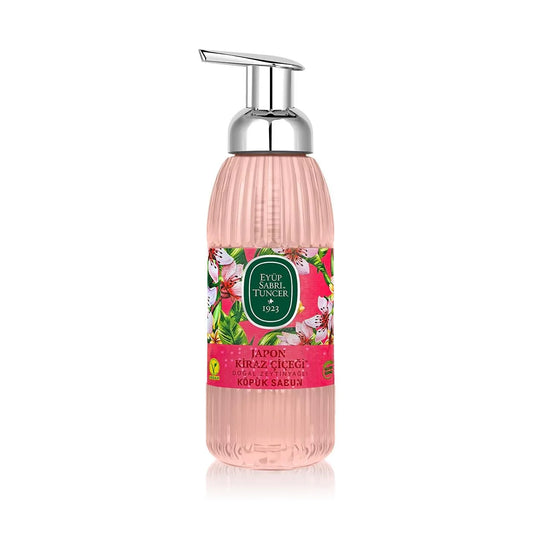 Japansk Kirsebærblomst Skumsåpe med Naturlig Olivenolje 500 ml