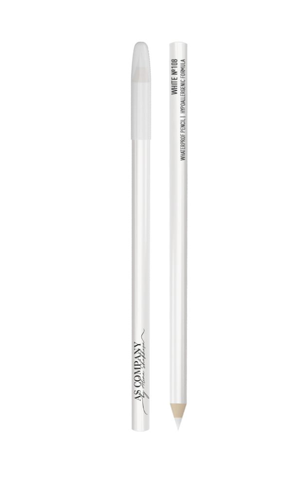 AS COMPANY WHITE PENCIL – profesjonell hvit skisseblyant