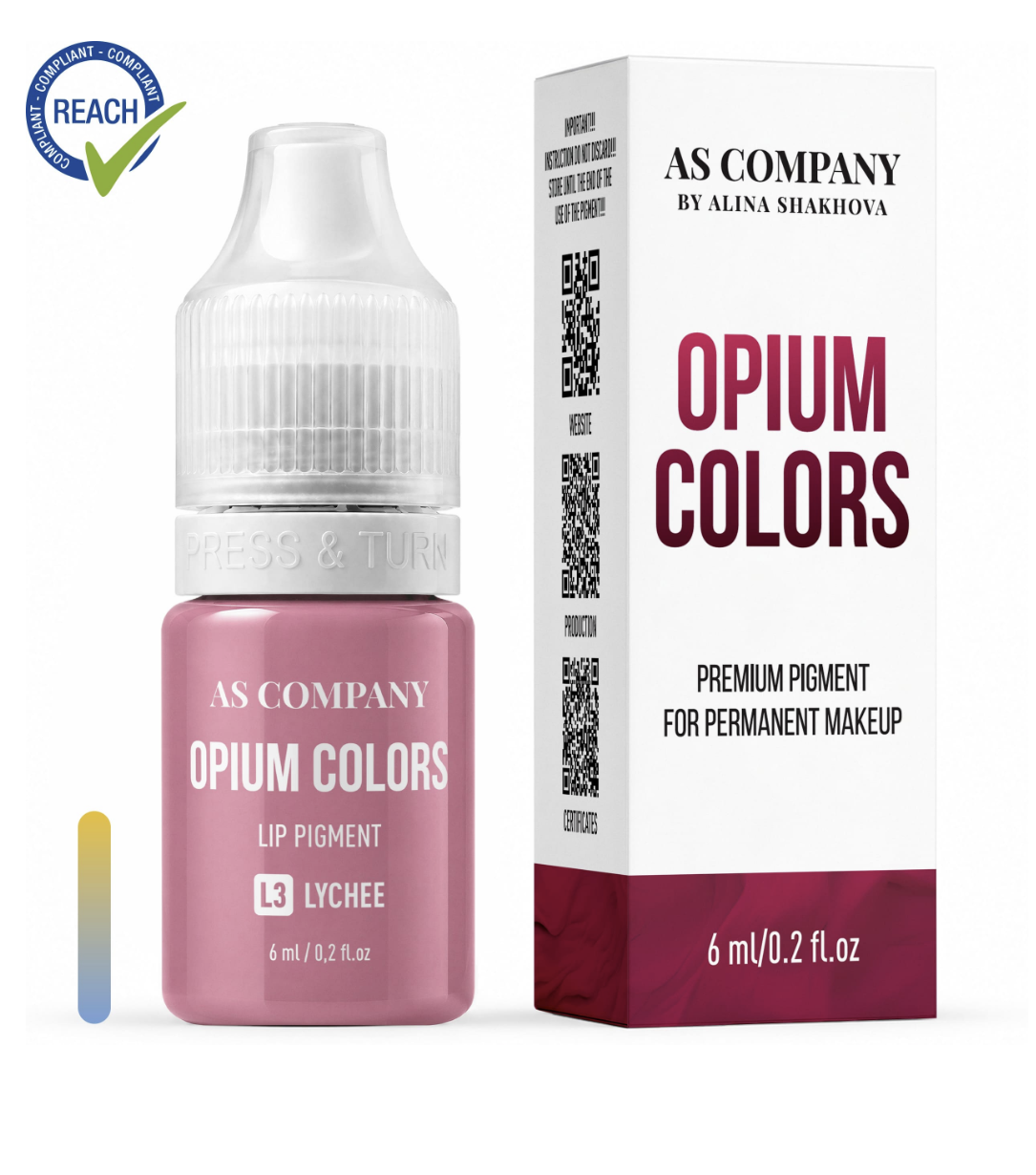 OPIUM COLORS – premium pigmentserie for permanent makeup